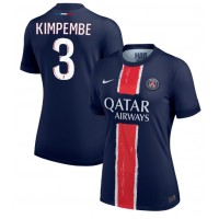 Paris Saint-Germain Presnel Kimpembe #3 Replica Home Shirt Ladies 2024-25 Short Sleeve